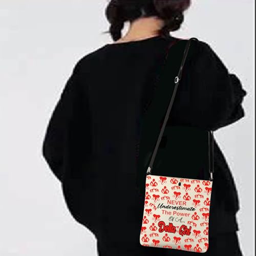 JYTAPP Sorority Gift Delta Girls Crossbody Bag Never Underestimate The Power Of A Delta Girl Greek Sorority Gift4