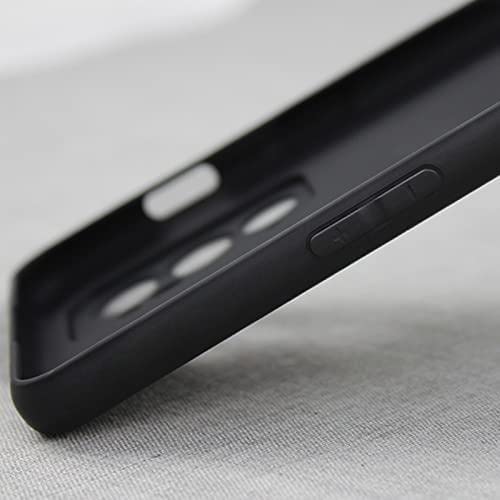 Image of for [ Oppo Reno 7 5G / Reno7 5G ] Liquid Silicone Back Case Cover Flexible |Inner Lining| with Camera Protection Back Cover for [ Oppo Reno 7 5G / Reno7 5G ] - Black