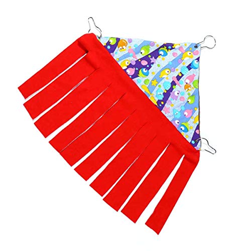 UKCOCO Pet Pendurado Rede Pequeno Animal Ninho Pendurado Cama Macia para Papagaios Gatos Pequeno Ani