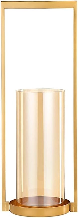 candle-holder Glass Candlestick Romantic Candlelight Dinner Modern Minimalist Living Room Dining Table Creative Home Decoration Ornaments candlestick(Small)