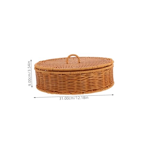 Bandejas para platos de refrigerio en vid tejida contra el desorden 2