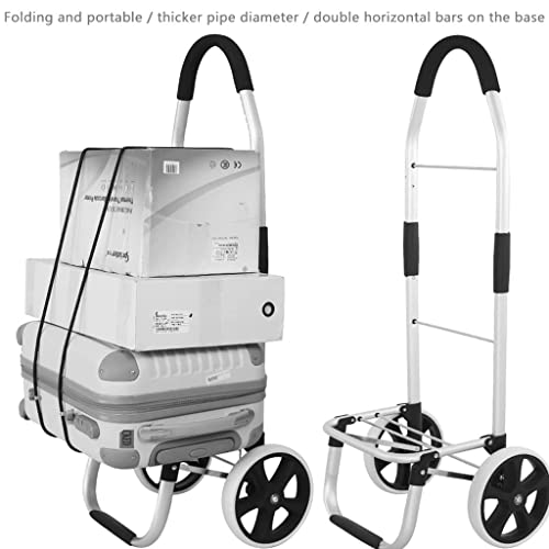 WLKINF Einkaufstrolley für Zuhause, Lebensmittel, Einkaufstrolley, Thermostattasche, Einkaufstrolley, Treppenklettern… – Bild 6