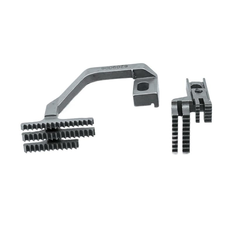 1 zestaw 2.4x6mm mierników dla Yamato CZ6025 Overlock części do maszyn szycia płytka ściegowa 6208002 stopka dociskowa 6207021 zacisk 6209100
