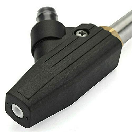 Foto von Druck Lanze Sandstrahlen Düse Set, Asudaro Hochdruck-Sandstrahlpistole Tragbare Sandstrahlmaschine Hochdruckreiniger für die Autoreinigung, Staubentfernung/Rostentfernung,Schwarz+Weiß