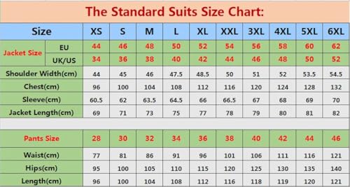 Men 3-Piece Formal Suit Slim Fit Wedding Groom Blazer Vest Pants Party Set3