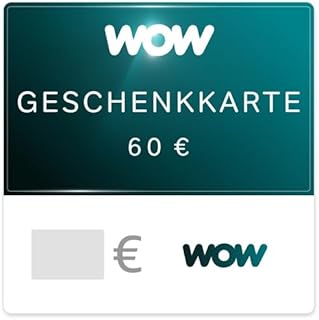 WOW Streaming Guthabenkarte - für Deutschland - per E-Mail
