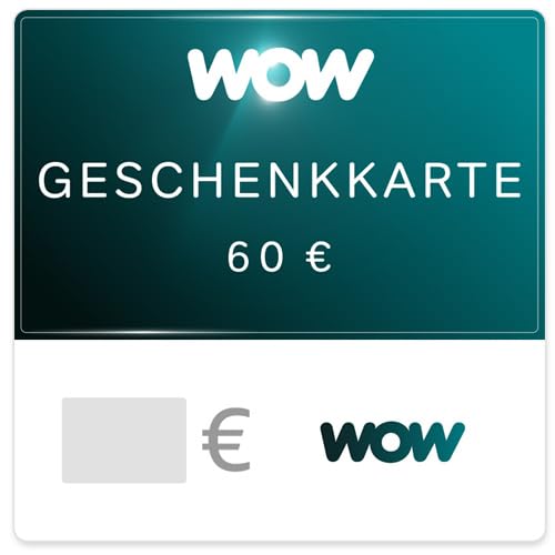 WOW Streaming Guthabenkarte - für Deutschland - per E-Mail