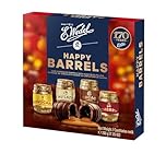 E.Wedel chocolate liqueurs | Happy Barrels Liqueur Chocolates Gift Box 200g | Dark Chocolate box with Alcoholic Filling
