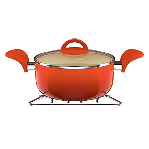 Descanso de Panela Triangular Euro Cromado