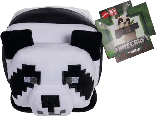 Minecraft Basic Panda Plush, Video-Game Character Soft Doll, Collectible Toy Gift for Ages 3 Years & Older - image 6