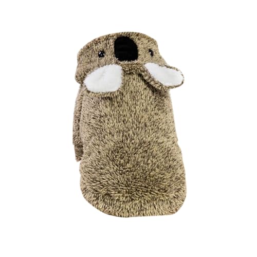 Disfraz para perro Toddmomy de invierno color café talla M