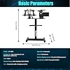 GT-E600 Electronic Tennis Racket Stringing Machine Digital Desktop Progression String Tools, with Tools and Accessories