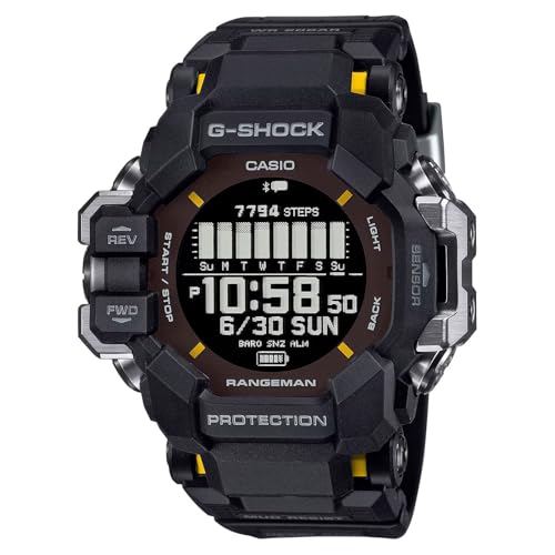 Image of G-Shock Casio Master of G Land Rangeman Black Resin Watch - GPRH1000-1