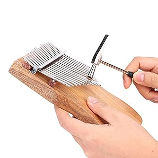 Kcivsou Kalimba , Kalimba 17 Touches en Bois de camphre Massif Piano à Pouce Portable Mbira Sanza K17CAP - Les Beatles, Paul McCartney, John Lennon, RIngo Starr, George Harrison Kcivsou Kalimba , Kalimba 17 Touches en Bois de camphre Massif Piano à Pouce Portable Mbira Sanza K17CAP – Image 5