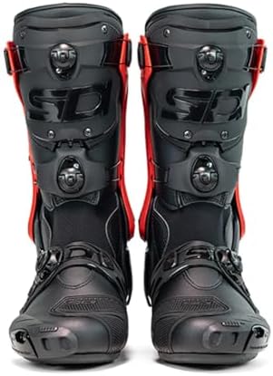 Amazon.co.jp: [シディ] バイクブーツ REX BLACK×RED EU40/25.2cm(25.0
