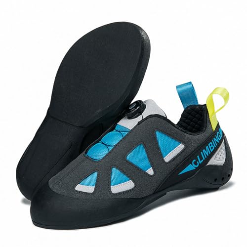 Fooceoute Zapatos De Escalada Hombres,Pies De Gato Unisex,Zapatos De Escalada En Rocas,Zapatos Pies De Gato Escalada,Zapatos De Escalada Hombres,para Gimnasio Y Escalada,Adolescentes.