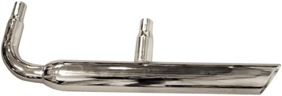 Chrome Zoom Tube Muffler, for Beetle Aircooled Engines, Compatible with Dune Buggy
