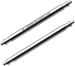 masar Diameter 1.78 mm/2.0 mm/2.5 mm Premium Stainless Steel 316L Spacing 6 to 44 mm – Spring Bars for Watch Bands – 2 Pieces
