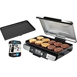 Ninja GX101 Sizzle Pro XL 20-Inch Indoor Griddle + Grill Silver (Renewed) Bundle with 2 YR CPS Enhanced Protection Pack