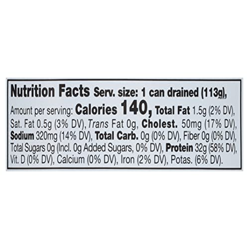 BUMBLE BEE Albacore Tuna in Water, 12 Pack Cans - High Protein, Gluten Free, For Tuna Salads
