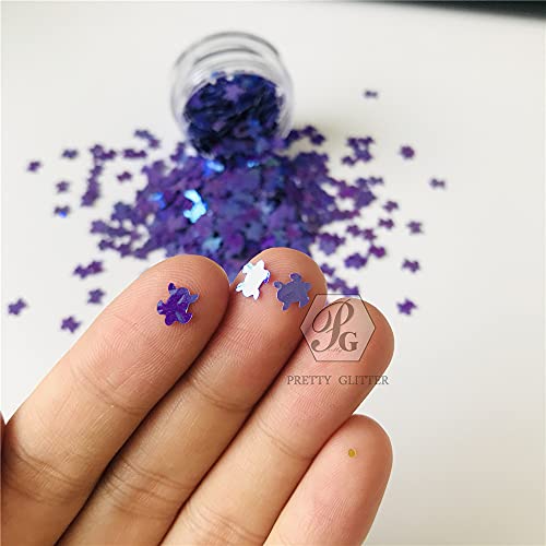 10 Grams/Pack - Sea Turtle Shape Glitter - Festival Rave Beauty Makeup Face Body Nail Art Decoration C06R #TOP4