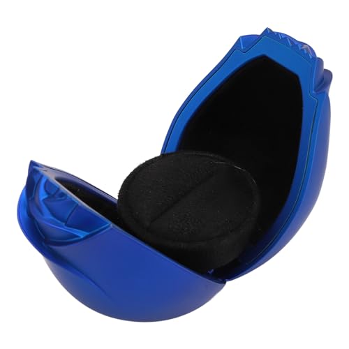 Rose Ring Box Niebieski unikalny matowy wykończenie aksamitne podszewka biżuteria wyświetlacz etui ślub Propozycja zaręczynowa rocznica Pirek plastikowy aksamit 7,3x5,5 cm