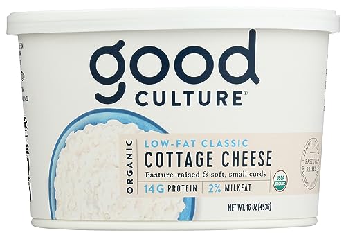 Good Culture Cottage Cheese Organic 2% Low-Fat Classic, 16 Ounce