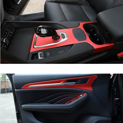 Pegatinas de vinilo rojas para proteger el interior de tu Honda Jazz 3