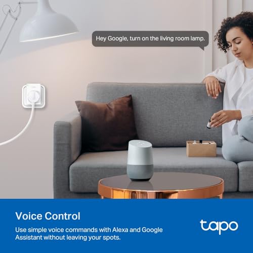 Miniatura 6 de TP-Link Tapo P110 - Mini Enchufe Inteligente Wi-Fi (con Monitoreo Energético),Programar el Encendido/Apagado, Ahorro Energía, Compatible con Alexa y Google Home (Paquete de 2)