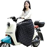 [Caividom]防寒エプロン バイク 裏起毛 防寒 エプロン ひざ掛け 防寒グッズ スクーター オートバイ レッグカバー 保温 防風 撥水 レディース メンズ 巻きスカート ひざ当て ボアフリース 厚手 防水 暖かい かわいい 秋冬