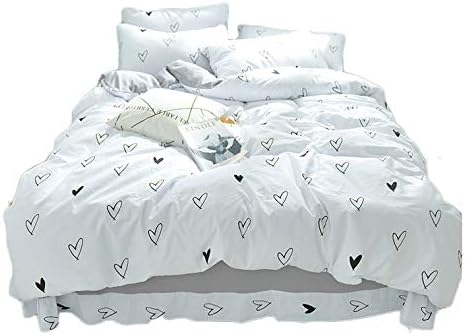 Amazon 布団カバー4点セット ハート シングル 寝具カバーセット オンライン通販