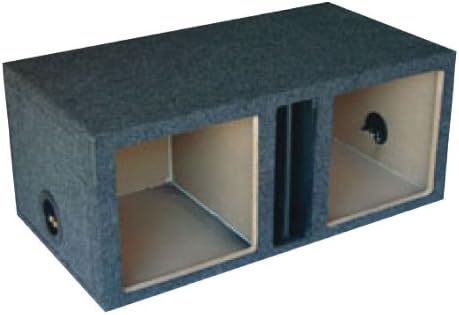 AUDIOTEK10" Speaker Boxes Port Double Square 1" Thick for L5 L7 Solo-Baric Subwoofers!