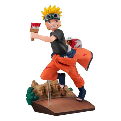 Megahouse MH841477 Figura de Accion Naruto Uzumaki Go Naruto, G.E...
