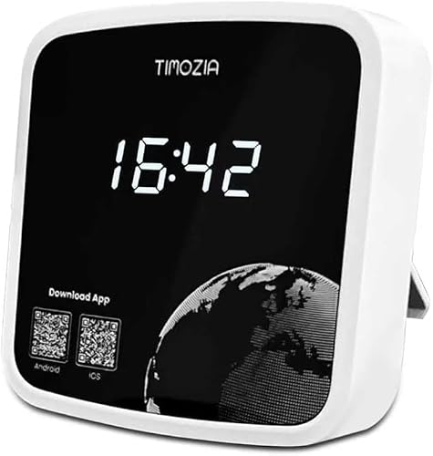 TIMOZIA Cloud-Based Face Attendance Machine, Facial Recognition Time Clock with Mobile App Integration | Auto Salary Calculation & Multi-Branch Support for Businesses