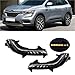 WEIGONG Compatible With Renault Koleos 2 Samsung QM6 2016 2017-2023 Car Front LED Daytime Running Light DRL Turn Signal Light 266003583R 266050046R(Right)