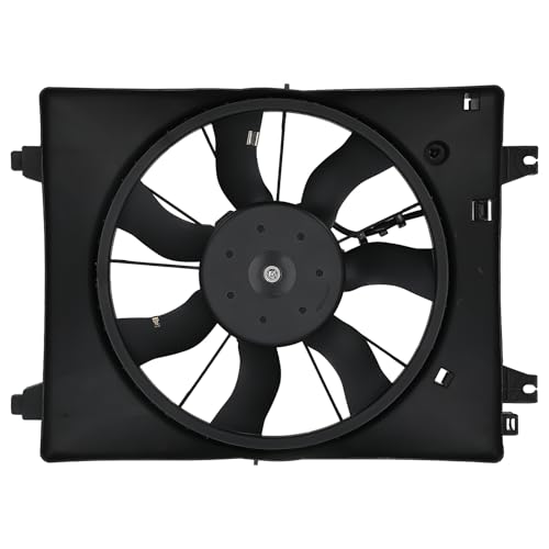 maXpeedingrods Condenser Fan Assembly w/Motor Right for Hyundai Veracruz V6 3.8L 2007-2012, 977303J100 977863J100 977372B000