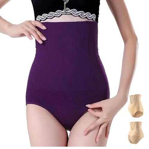 Fashion Moli Shapewear, Women's Tummy Control Butt-Lifting, Waist Trainer & Body Shaper (Purple,3xl/4xl(178-264Lbs))