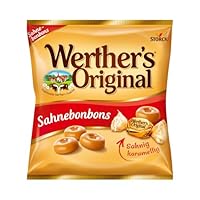 Werther’s Original – 1 x 245g – Klassische Sahnebonbons mit leckerem Karamellgeschmack