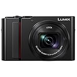 PANASONIC LUMIX ZS200 4K Digital Camera, DC-ZS200K, 20.1 Megapixel 1-Inch Sensor, 15X Leica DC Vario-Elmar Lens, F3.3-6.4 Aperture, Hybrid O.I.S. Stabilization, 3-Inch LCD, DC-ZS200K (Black)