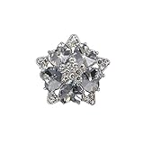 Knöpfe 42mm Metall Strasssteine Knopf mit Pullover Mantel Dekoration Button Zubehör DIY 1. Stck (Color : SP-0075)