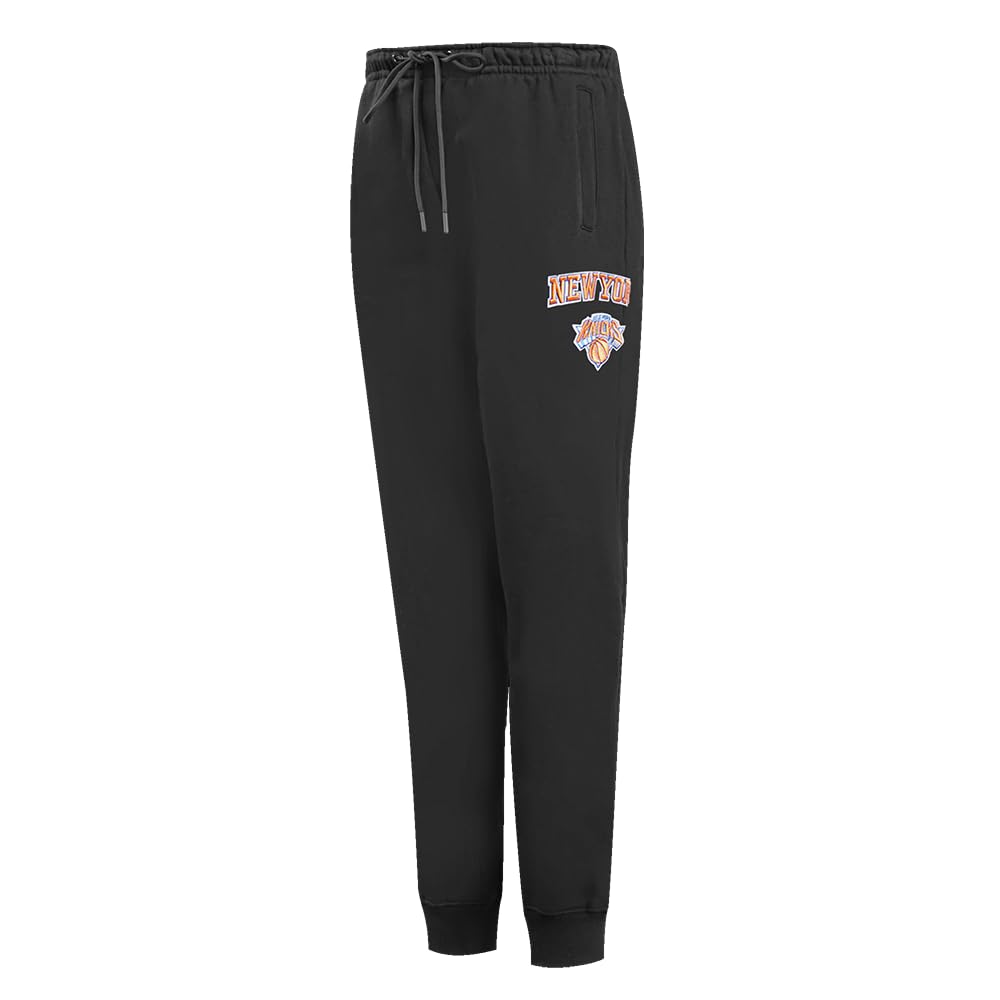 Pro Standard Womens NBA New York Knicks Classic Chenille Sweatpant Black S