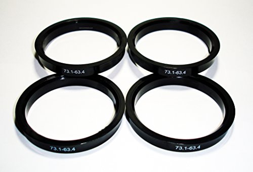 4X BAGUES DE CENTRAGE 73.1-63.4 cerceaux pour Jantes ADR arcsting Cover