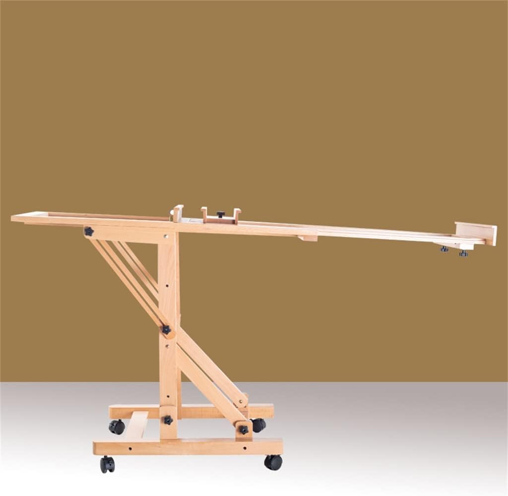 The Easel is Flat and Standable, Thickened for Oil Painting and Lifted for Chinese Painting