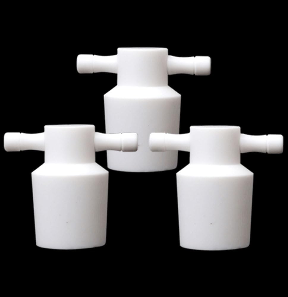 PTFE Stopper with Handle, 5PCS/Set Teflon Tube Plug, Triangle Flask Stopper for Lab & Research (40#, 36~40mm)