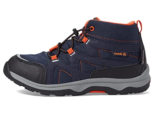 Kamik Trek (Toddler/Little Kid/Big Kid) Navy/Flame 11 Little Kid M #TOP23