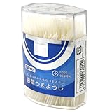 『歯間つまようじ』歯と歯のすき間に極細ブラシが滑り込み、食べカス全てを取り除きます。歯と歯茎のためのつまようじ。出かける際にもお持ちください。[『歯間つまようじ』卓上型250本入り]