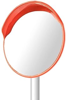 Espejo de tráfico Convexo, Espejo Ciego de derramamiento Ciego de Garaje Adecuado para Espejo Dentro del Espejo Convexo Diámetro del Espejo: 30-120 cm (Color: A, tamaño: 60 cm)