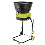 QianCruxtacy Gartenhäcksler Häcksler Schredder,Häcksler,Laubmulcher,Zweige Laubhäcksler,Für...