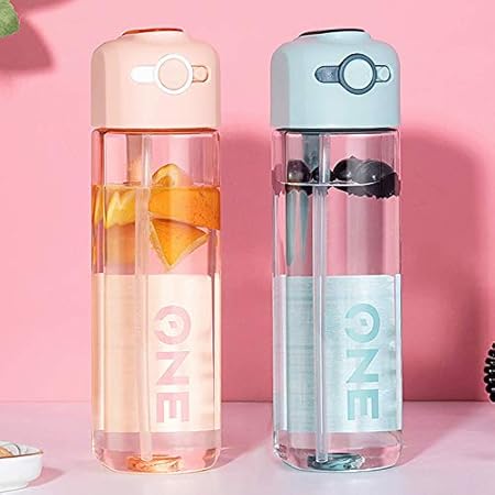 Amazon Kaiswk ストロー ボトル 水筒 Bpaフリー ポータブル ウォーターボトル スポーツボトル 子供大人兼用 直飲み 水筒ストロー 高い密封性 漏れ防止 550ml Blue Kaiswk 水筒 マグボトル