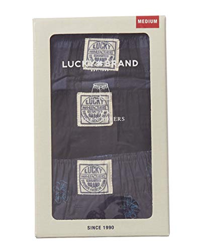 Lucky Brand Men's Cotton Woven Boxers 3Pack2